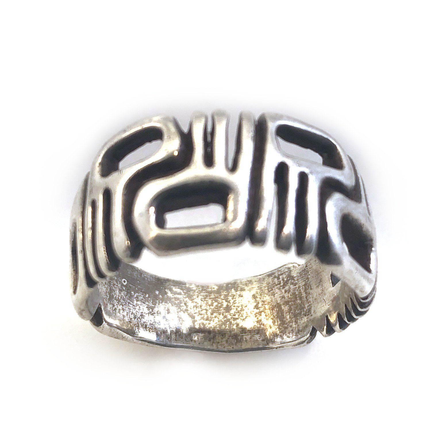 modern design ring band